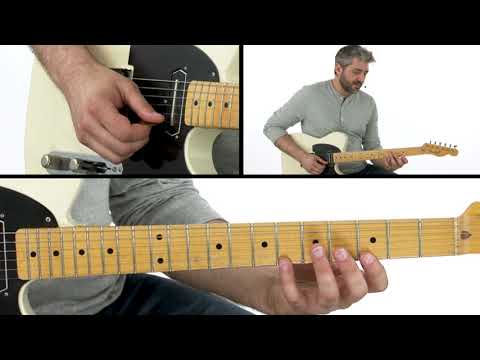 🎸Country Guitar Lesson - Position 1 Solo Study: Breakdown - Jason Loughlin