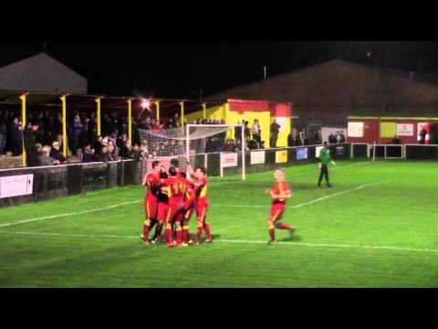 Banbury United v Marlow - 1 Dec 2015 - The Two Banbury Goals
