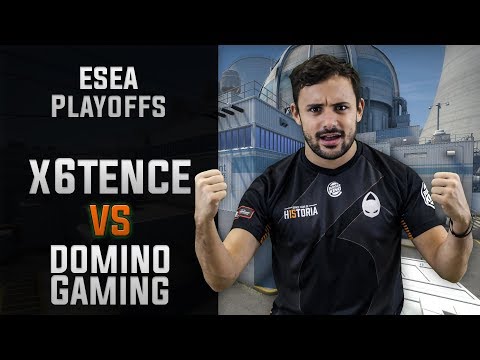 x6tence Vs Domino Gaming - Nuke | ESEA PlayOffs
