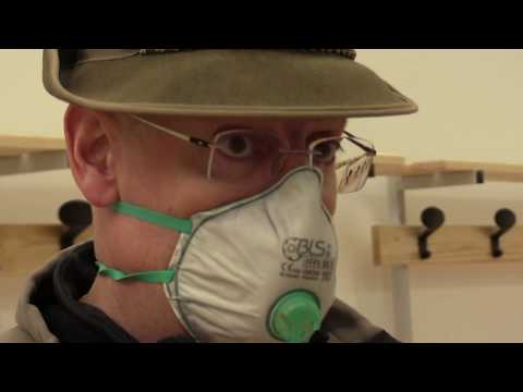 L'ospedale degli alpini a Bergamo