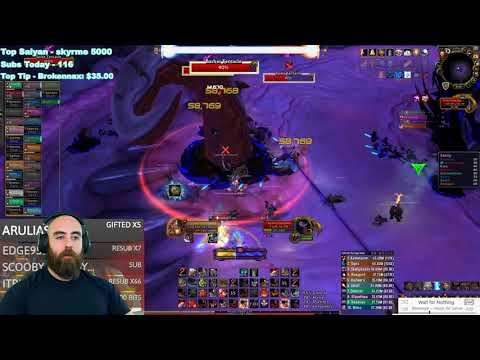 HEROIC N'ZOTH: 477 Fury Warrior (96.3K DPS) - WoW BFA 8.3 Ny'alotha Raid