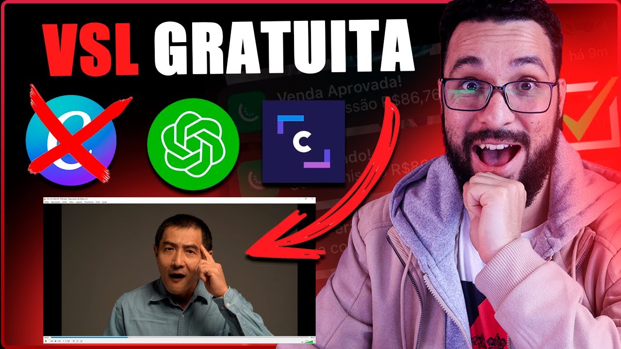 (ADEUS CANVA) Ferramenta Automática e Grátis para Criar VSL do seu PLR