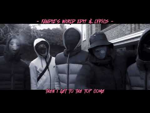 Babytakeoff x A9ine - Without Me ft. Whizzy [ lyrics video ] ( Fandiz's world Edit & Lyrics )