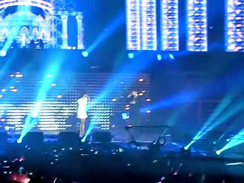 [Fancam by Ihsane.G] Soohyun(U-Kiss) ft. Hyorin(SISTAR) duo KBS Music Bank In Paris -