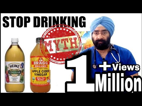 Apple Cider Vinegar SCIENTIFIC TRUTH by Dr.Education Wt Loss #39 सेब का सिरका न पीना Hindi+Eng subs Video