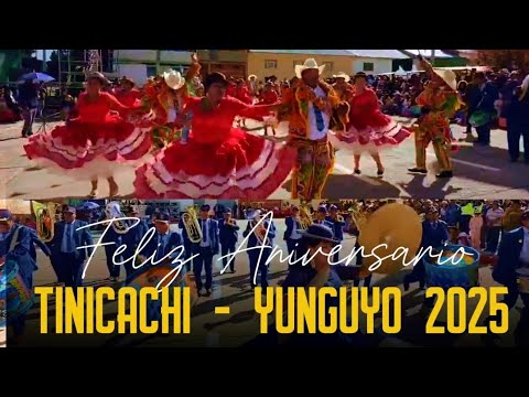 FELIZ 41 AÑOS DE ANIVERSARIO DISTRITO TINICACHI PROVINCIA YUNGUYO PUNO 2025
