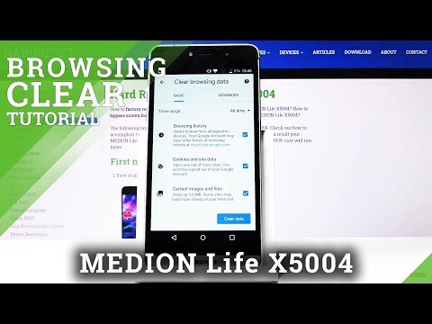 How to Clear Browsing Data on MEDION Life X5004 – Hide What You Watch in Web