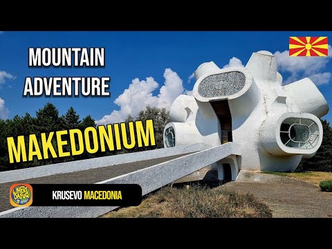 CRAZY MONUMENT in Balkan Mountains (Kruševo, Macedonia) 🇲🇰 | Vlog