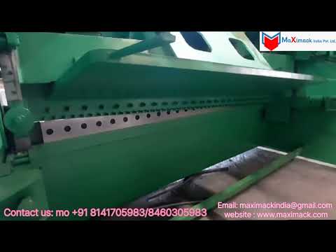 Nc Hydraulic Shearing Machine