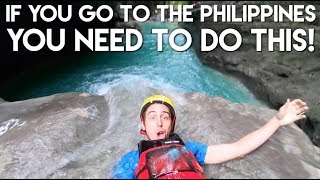 My FAVORITE Adventure in the Philippines - Canyoneering to Kawasan Falls - Travel Vlog Ep 11