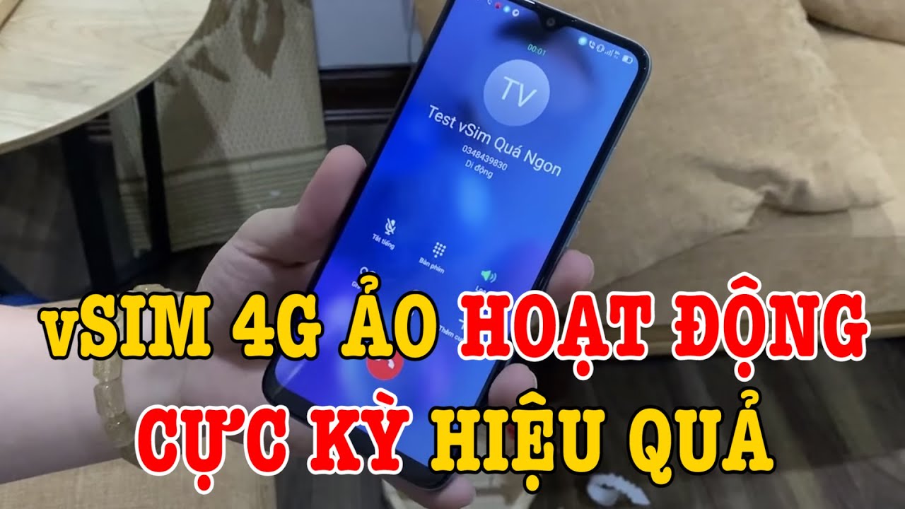 Test vSim ảo trên Vsmart Star 5 hoạt động rất ổn, 4G cực mạnh