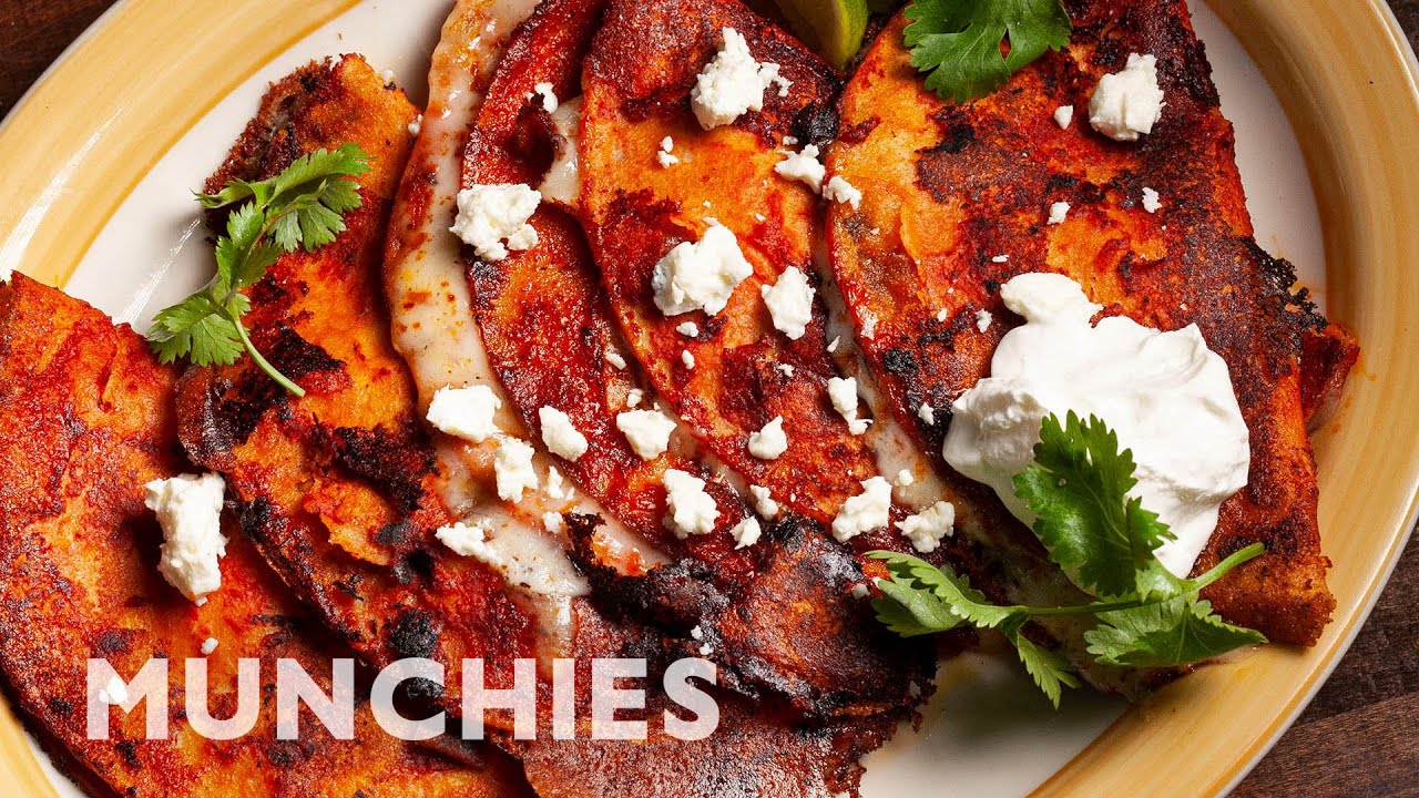 How To Make Cheesy Enchiladas With Alan Delgado