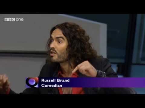 Russell Brand Lays Into Bankers On Question Time (and Boris Johnson's Reply)