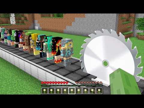 1000 KIZ VS TESTERE 😱 - Minecraft