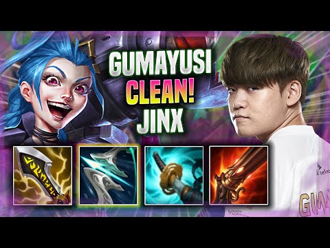 GUMAYUSI IS SO CLEAN WITH JINX! - T1 Gumayusi Plays Jinx ADC vs Caitlyn! | Preseason 2022