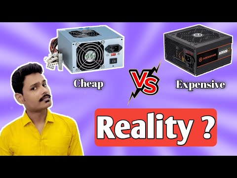 Cheap VS Expensive Power Supply | Circle 400 Watt CPH 698 Power Supply | Circle 400 Watt PSU CPH 698