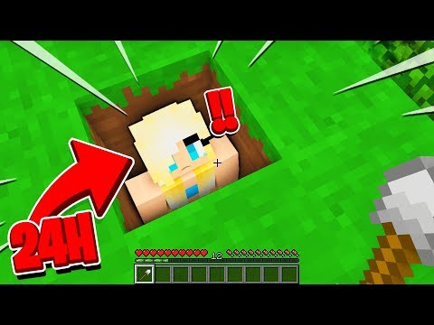 SBRISER MI SOTTERRA PER 24 ORE!! - Minecraft *AMERICA*