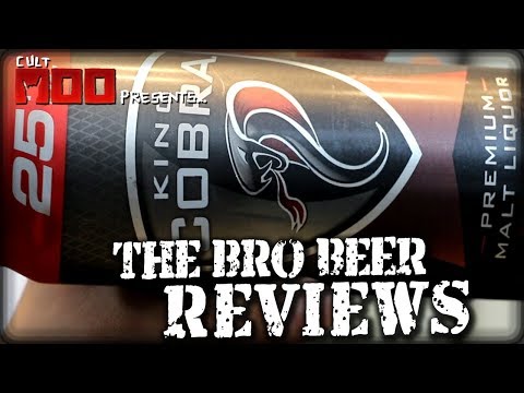 King Cobra Malt Liquor 6% abv - The Bro Beer Reviews