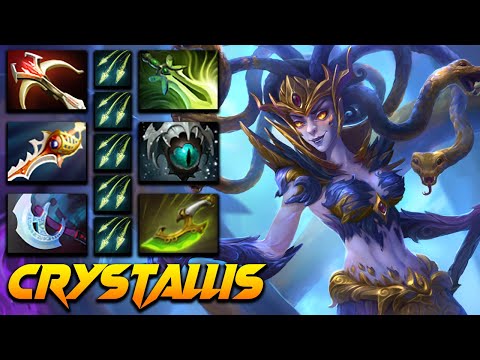 Secret.Crystallis Medusa Boss Carry - Dota 2 Pro Gameplay [Watch & Learn]