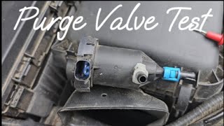 Purge Valve test, P0456, Jeep wrangler