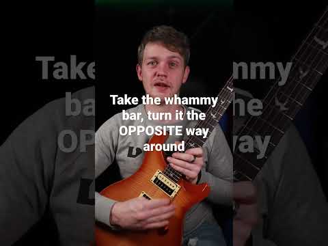 The MOST FUN whammy bar trick #shorts