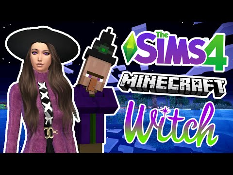 EPIC Sims 4 Minecraft Witch Create-A-Sim!