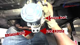 Replacing a Starter in a 2006 Cadillac STS 3.6L V6 With FULL DETAIL