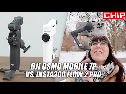 DJI Osmo Mobile 7P vs. Insta360 Flow 2 Pro:  Wer hält mit, wer zittert? | CHIP