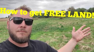 4 Ways! How to get FREE LAND in the UK