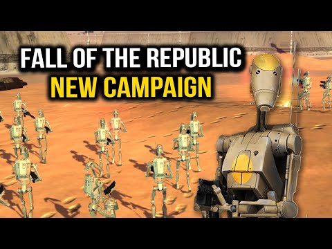The Mod that lets you play as the DROIDS - Star Wars Fall of the Republic #1
