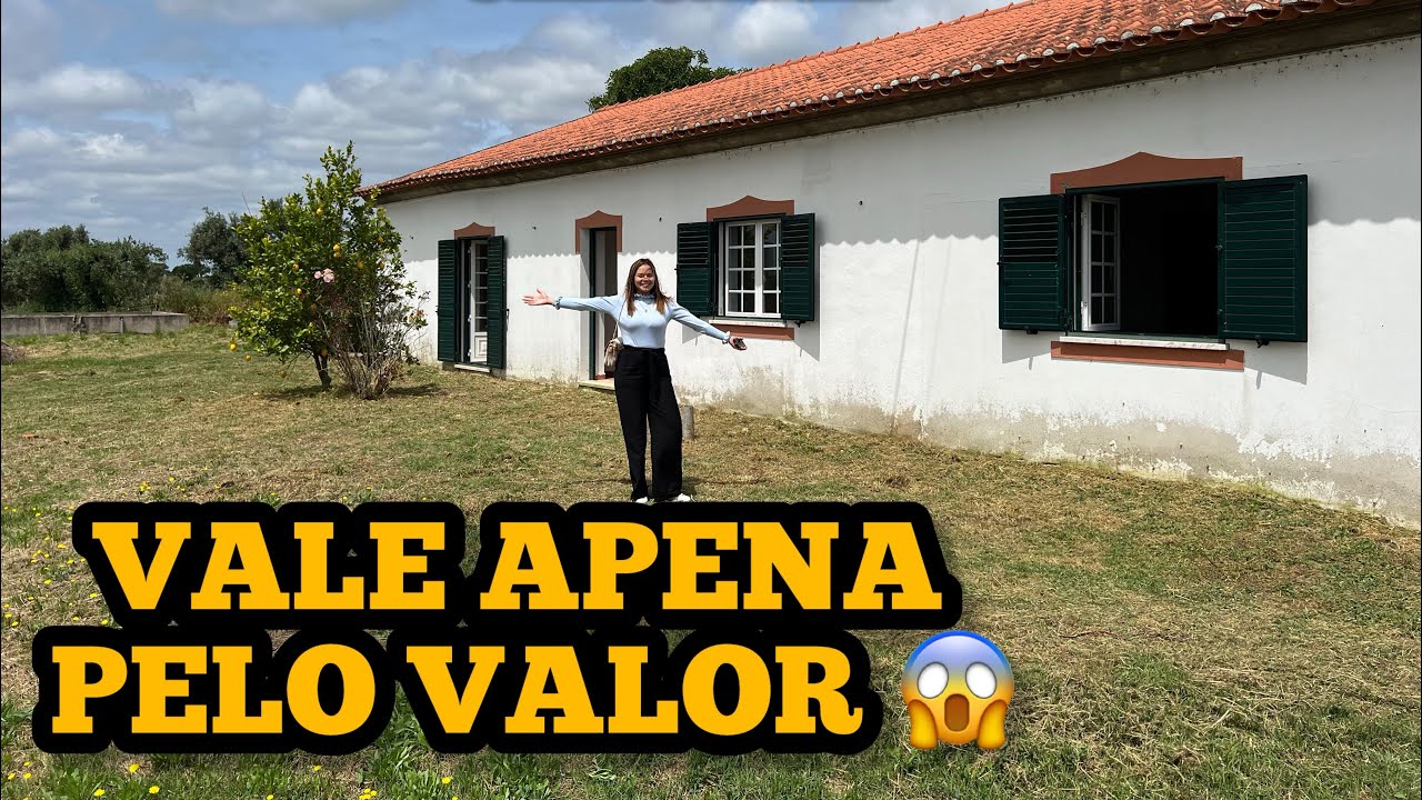 CASA PARA COMPRAR EM PORTUGAL 🇵🇹 #3 incrível essa MORADIA 😱