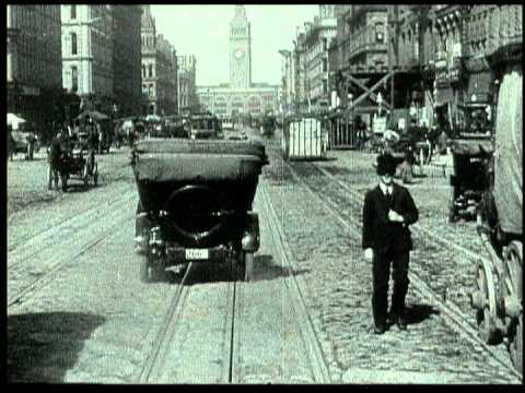 Trip down Market Street before the great San Francisco fire of 1906