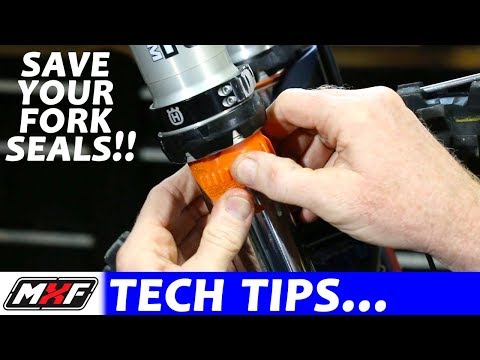 How to Save a Fork Seal - 3 Simple Steps to Fix Leaky Dirt Bike Forks!!