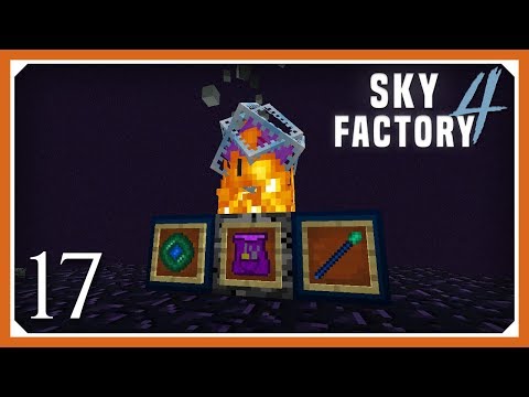 Sky Factory 4 | Bacchetta, ponte levatoio e borsa pratica di Ender Utilities! | E17 (Sky Factory ...
