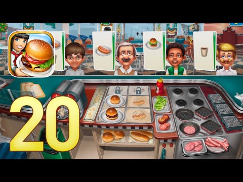 Cooking Fever: Gameplay Walkthrough Part 20 - Bakery Completed (iOS, Android)