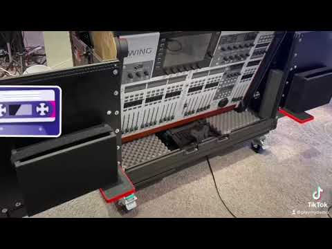 One of a kind Behringer Wing case