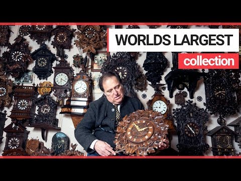 Two brothers have amassed the world's largest collection of cuckoo clocks | SWNS TV