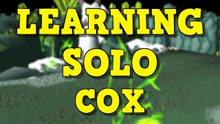 Learning The Chambers of Xeric Solo (COX OSRS)
