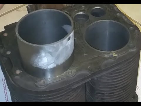 Wisconsin Air Cooled VH4D Resleeving New Cylinder Liners