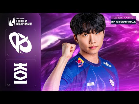Karmine Corp vs KOI (LEC WINTER PLAYOFFS 2025 - Upper Semifinals)