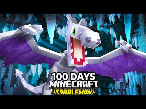 I Spent 100 Days as FOSSIL TRAINER Pokémon Minecraft VS. my Rival! (Duos Cobblemon)