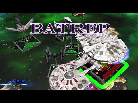 X-Wing - Han Dash vs First Order Batrep - Fly Casual