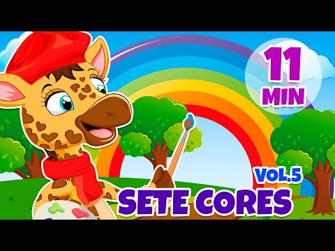 Sete Cores Vol. 5 - Giramille 11 min | Desenho Animado Musical