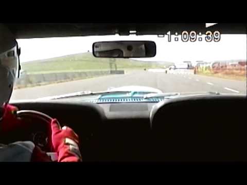 Thunderhill Raceway Ferrari Spinout