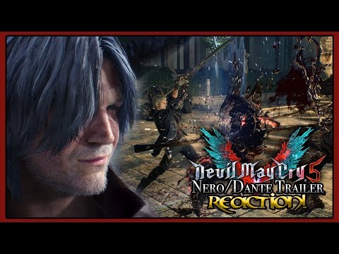 STEALING THE SPOTLIGHT! | Devil May Cry 5 - Nero/Dante Gameplay Trailer [GAMESCOM 2018] REACTION!