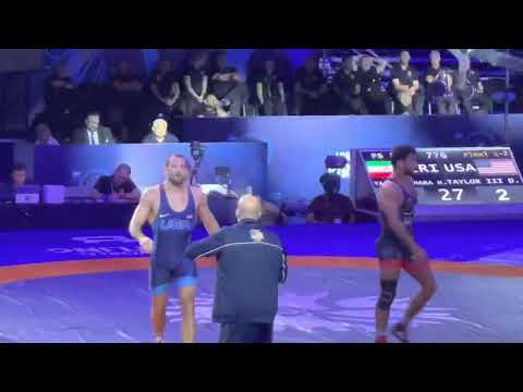 David Morris TAYLOR III (USA) df. Hassan Aliazam YAZDANICHARATI (IRI) - 86Kg Final