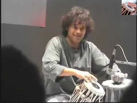 Ustad Zakir Hussain Tabla Solo Old Video