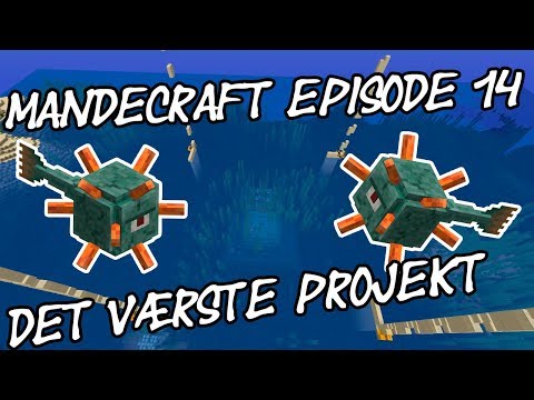 To hele dages arbejde i minecraft!! - Mandecraft - episode 14