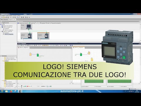 Come programmare il PLC LOGO! Siemens: comunicazione tra due cpu