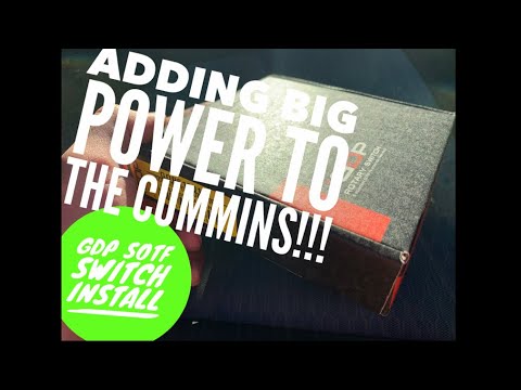 How to install GDP sotf switch on cummins ez lynk tuner 6.7 diesel SHIFT ON THE FLY 4K!!
